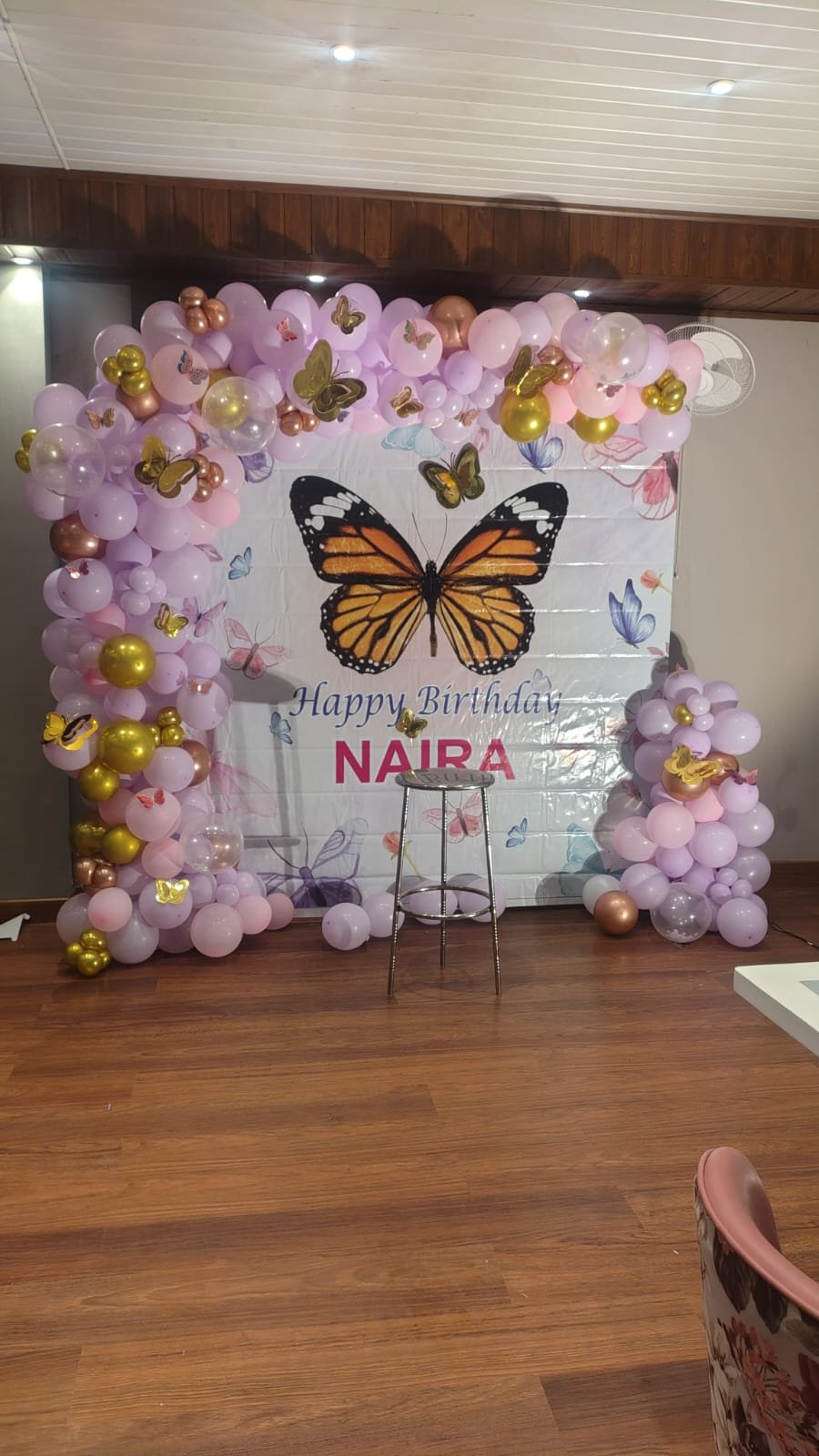 Butterfly theme celebration